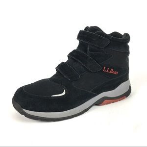 LL Bean Mens Suede Primaloft Hiking Boots Sz 14